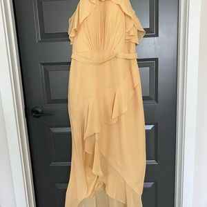 Yellow JJs House Bridesmaids dress